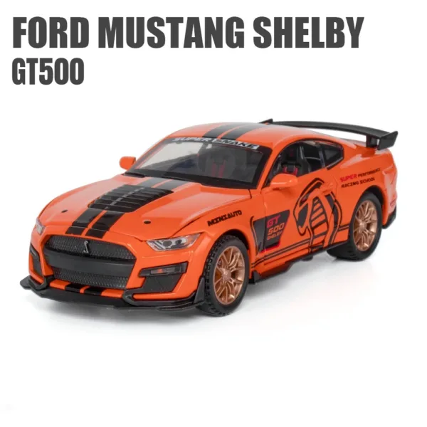 1/32 Ford Shelby GT500 GT350 Diecast Car - Image 13