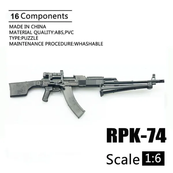 1:6 Scale MP5SD5 Submachine Gun Model - Image 10