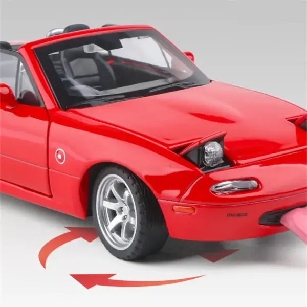 1:32 Mazda MX-5 Diecast Metal Car Model - Image 4