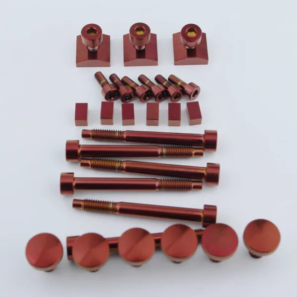 Red Titanium Alloy Screw Set for Vehicles - Image 7