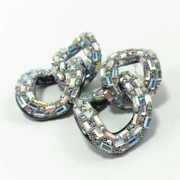 Trendy Rhinestone Stud Earrings for Women - Image 31