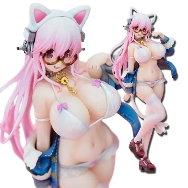 26CM Super Sonico PVC Anime Figure Model