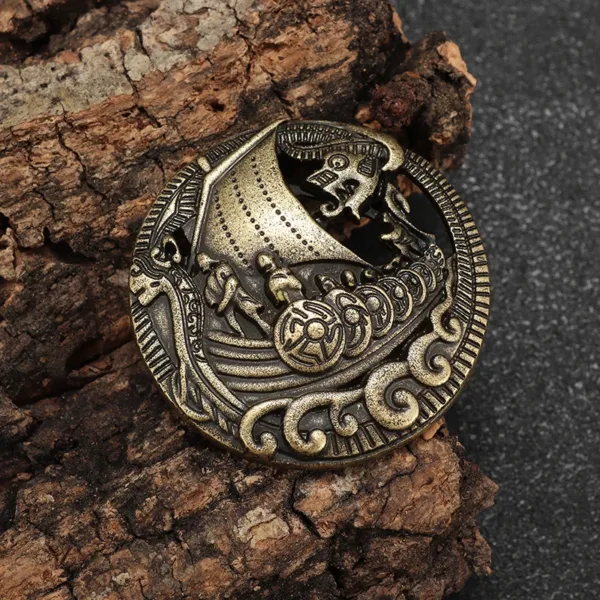 Norse Shield Brooch for Men and Women - Image 11