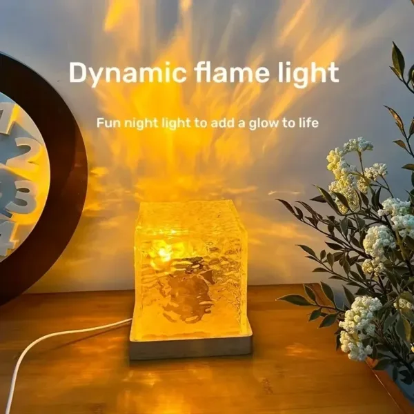 Dynamic Rotating Water Ripple Projector Lamp - Image 4