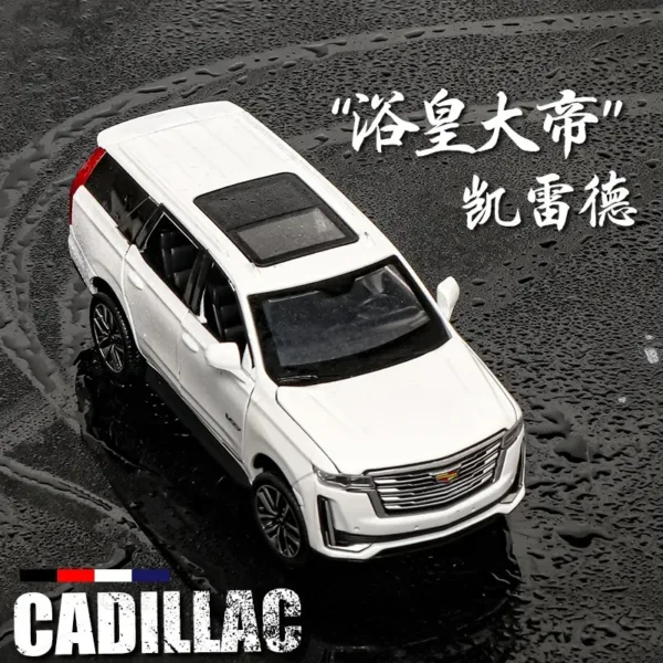 1:32 Scale Cadillac Escalade Diecast Model Car - Image 2