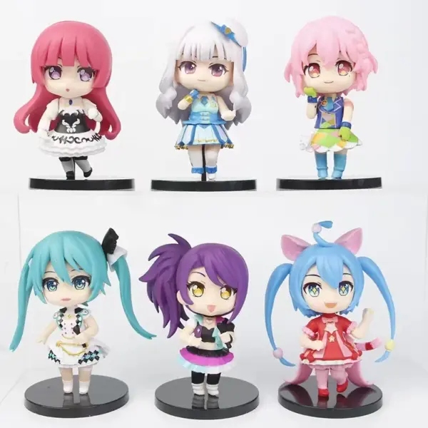 Hatsune Miku Chibi Figure Set of Six - Image 6