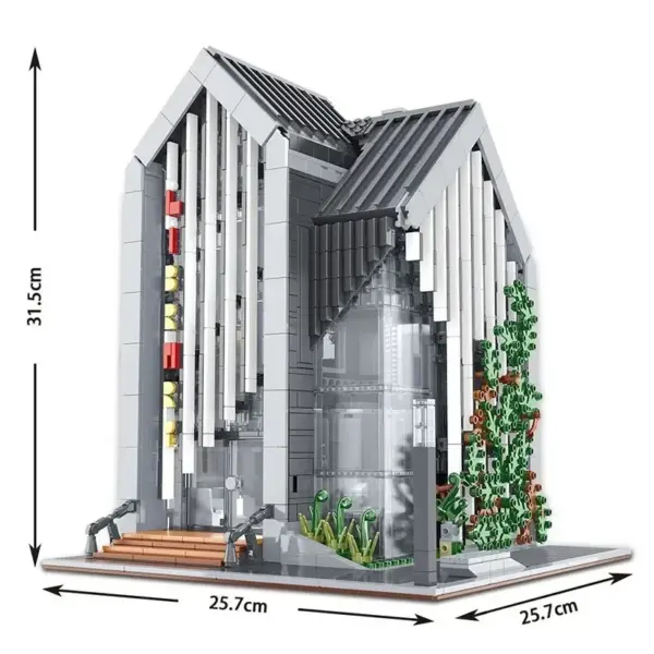 2789pcs Modern Library Building Block Set - Image 4