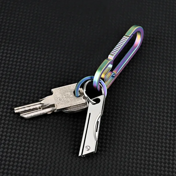 Titanium Alloy Folding Knife with D2 Steel Blade - Image 6