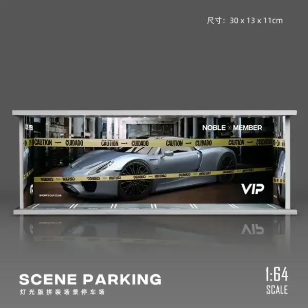 1/64 Scale Alloy Diecast Garage Parking Model - Image 7