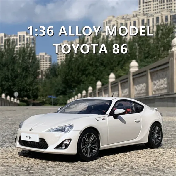 1:36 Toyota 86 Diecast Alloy Car Model