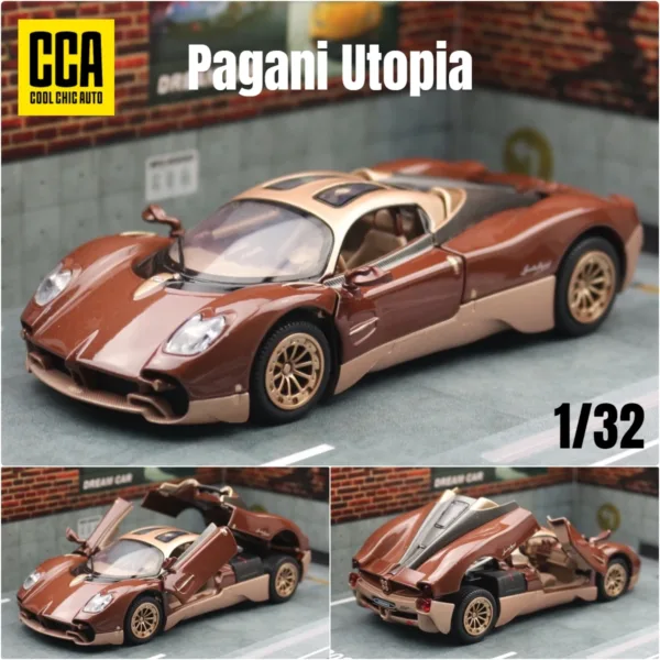 1/32 Pagani Utopia Diecast Toy Car Model - Image 8