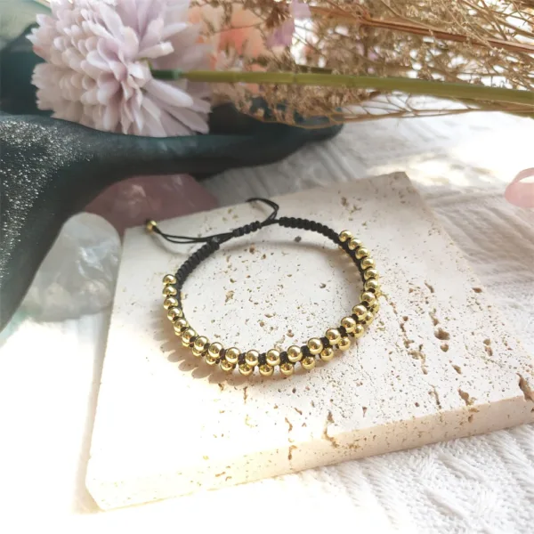 Handmade Copper Beaded Bracelets for Women - Image 3