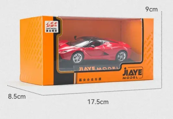 1:36 Diecast Ferrari Laferrari Convertible Model - Image 2
