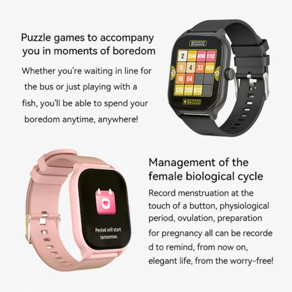 SKMEI 2.1 Inch Voice Calling Smart Watch - Image 6