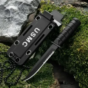 Tactical Mini Survival Knife with Sheath