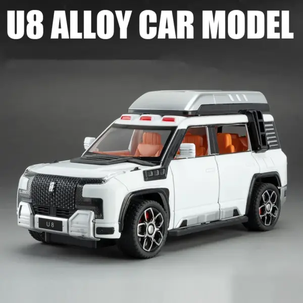 1:24 BYD YANGWANG U8 Diecast Car Model - Image 7