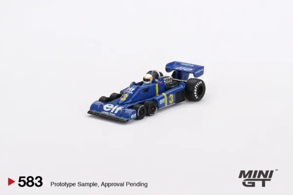 1/64 Scale Tyrrell P34 Diecast Racing Car Model