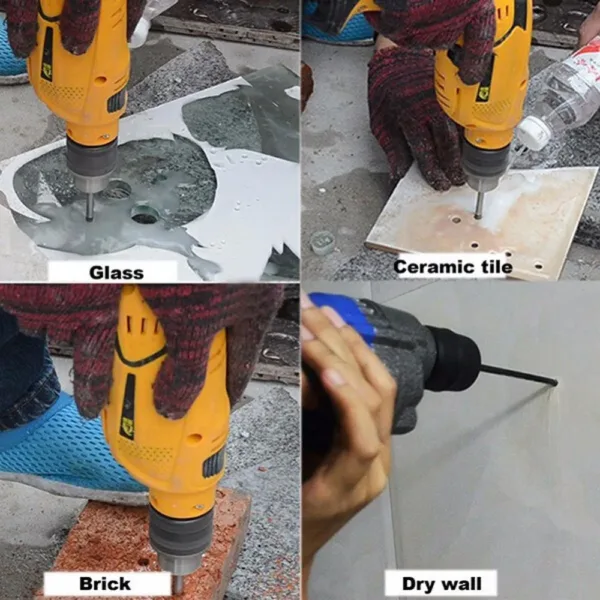 Ceramic Tile Drill Bit Set 4-7 Sizes - Image 6