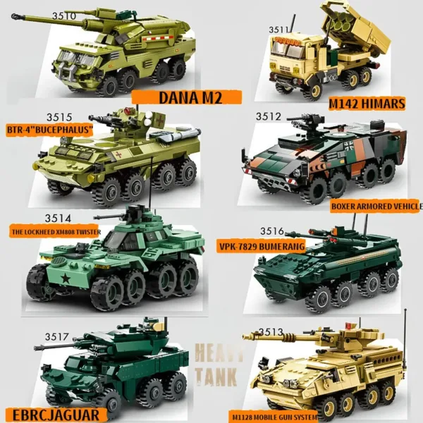 Dana M2 Self-Propelled Howitzer Building Blocks - Image 3