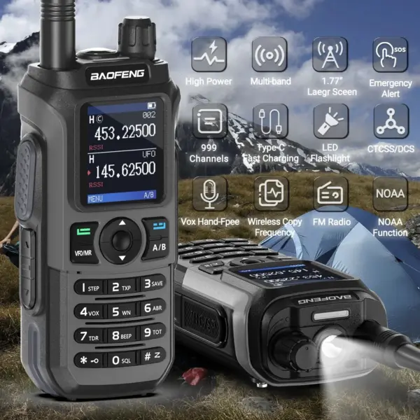 Baofeng UV-21 Pro Walkie Talkie Waterproof 16KM - Image 3