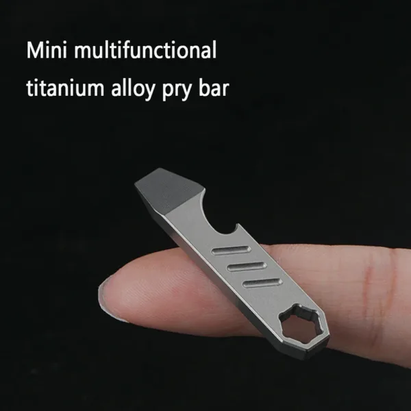 Mini TC4 Titanium Alloy Multifunction Tool - Image 2