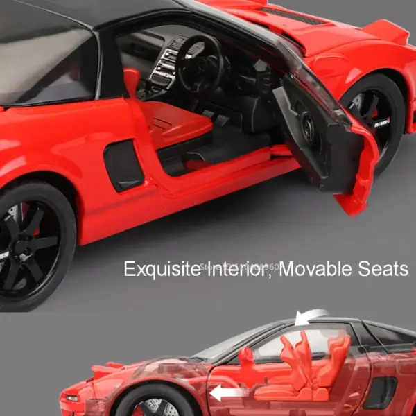 1:32 Honda NSX Diecast Car Model with Sound - Image 3