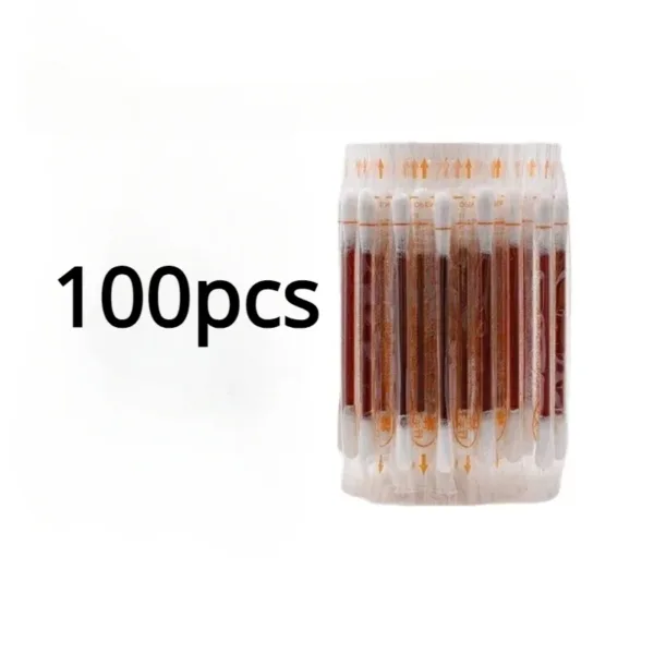 Iodophor Disinfection Cotton Swabs - 100 Pack - Image 12