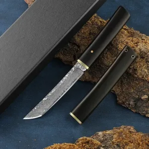 VG10 Damascus Tanto Blade Tactical Knife
