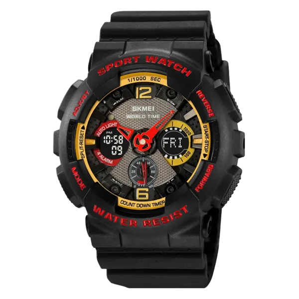 Dual Display Waterproof Sport Watch for Men - Image 7