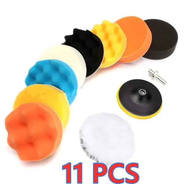 Car Polishing Pads Kit for Waxing and Buffing - Image 7