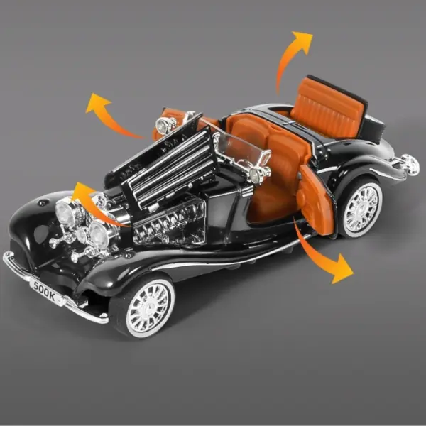 1:32 Mercedes-Benz 500K Alloy Car Model - Image 3