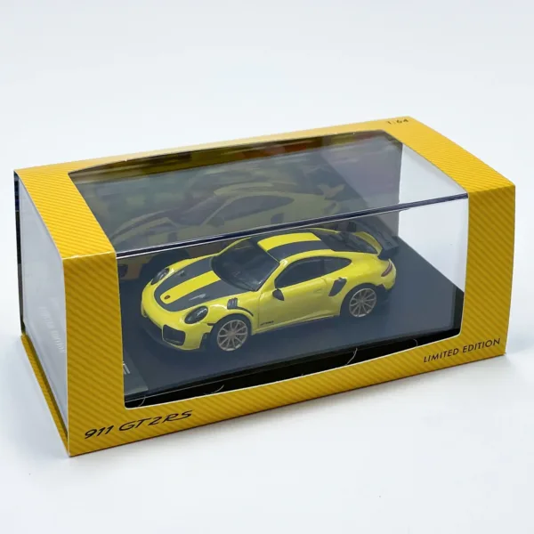 1:64 Scale Diecast 911 GT2RS Sports Car Model - Image 2