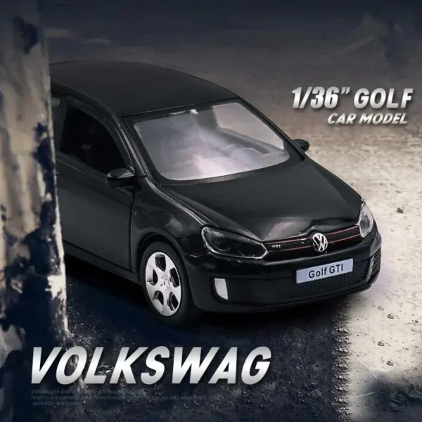 1:36 Diecast Volkswagen Golf 6 GTI Model