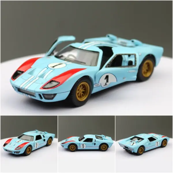 1:32 Ford GT40 MKII Alloy Model Car - Image 2