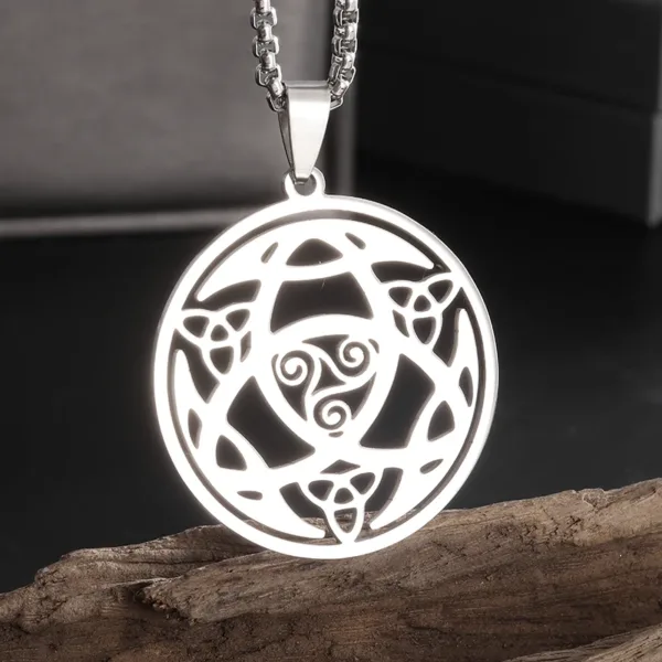 Celtic Protection Knot Pendant Necklace - Image 11