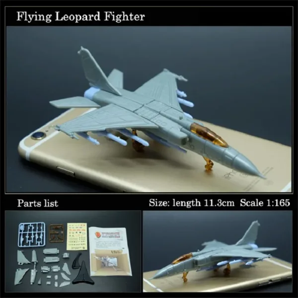 JH-7 Fighter-Bomber Model Kit Assembly Toy - Image 4