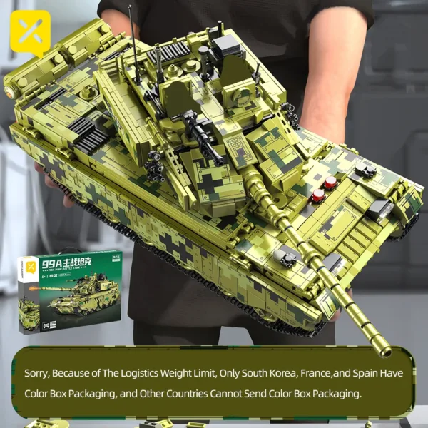 Tank Building Block Set for Ages 6+ - Image 7