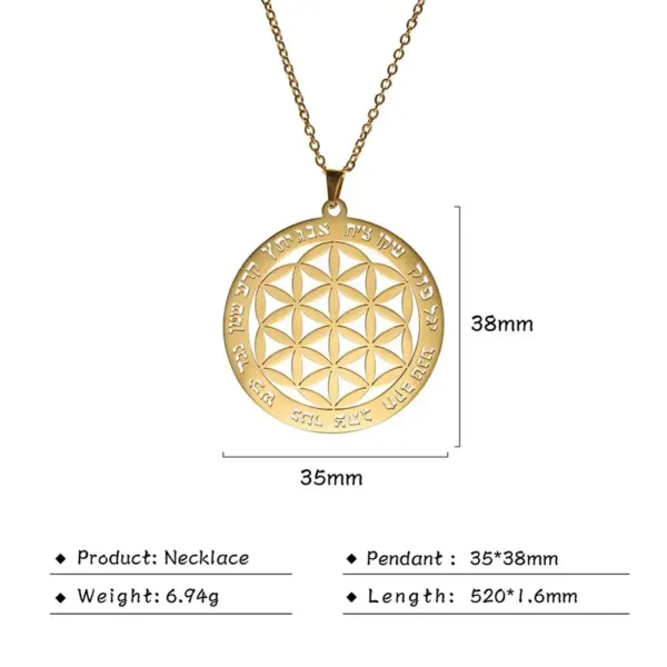 Flower of Life Pendant Necklace for Women - Image 15