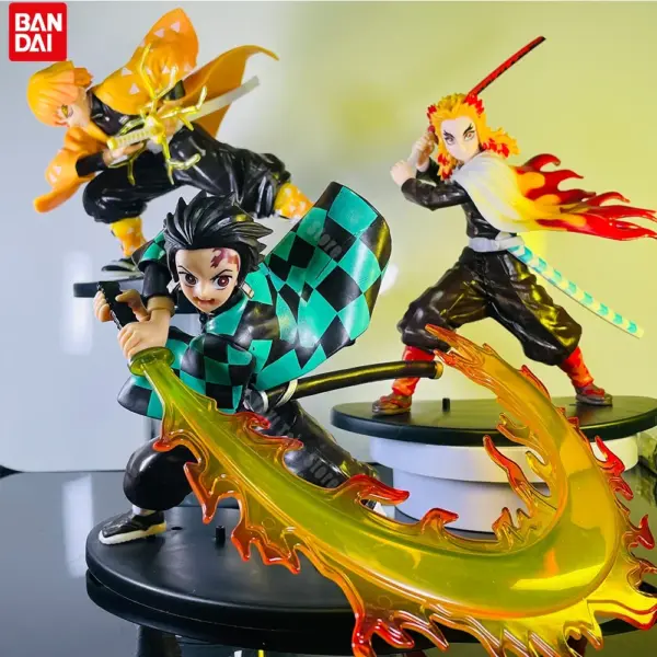 Demon Slayer Tanjirou Zenitsu Action Figure Model