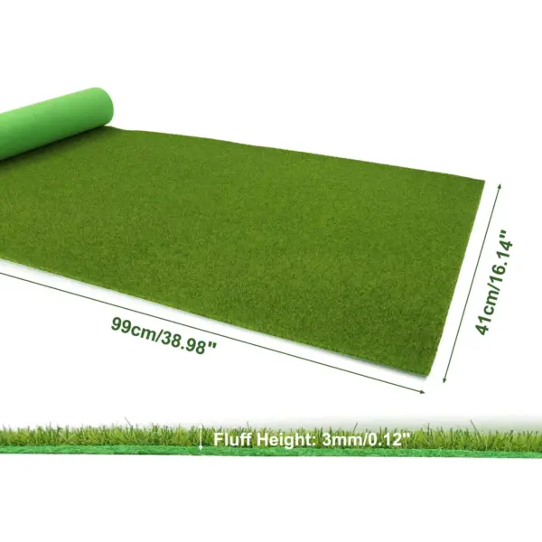 Artificial Grass Mat for Model Scenery 41x99cm - Image 7