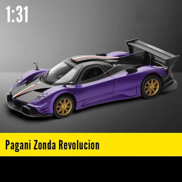 1/32 Pagani Huayra Roadster Miniature Car Model - Image 9