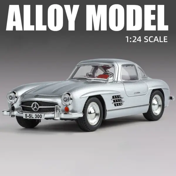 1:24 Scale Alloy Mercedes Benz 300SL Model - Image 19