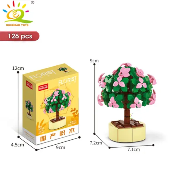 DIY Flower Succulent Building Blocks Set - Image 15