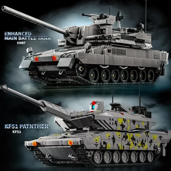 Russian T-14 Armata RC Building Blocks Set - Image 2