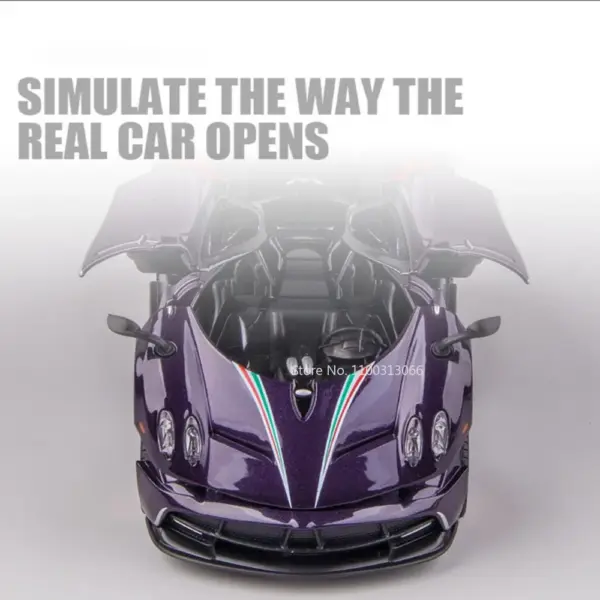 1/32 Pagani Huayra Dinastia Diecast Car Model - Image 4