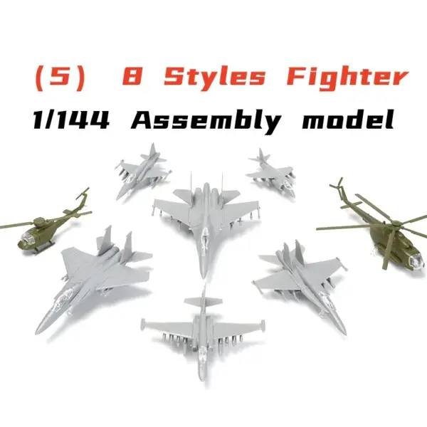 1/144 Scale AV-8A Fighter Model Assembly Kit