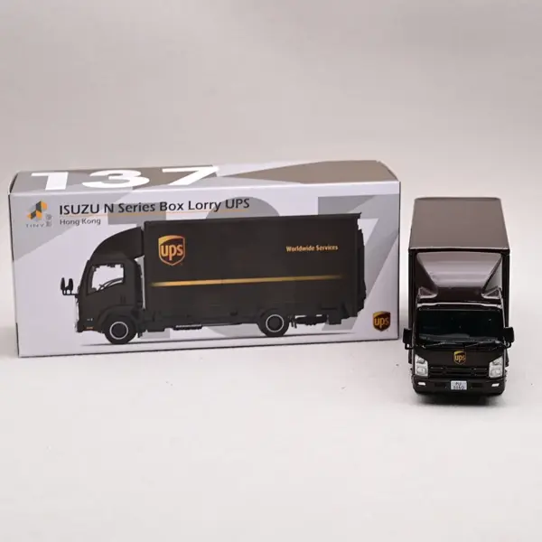 Isuzu N Series Diecast Box Lorry Model - Image 2