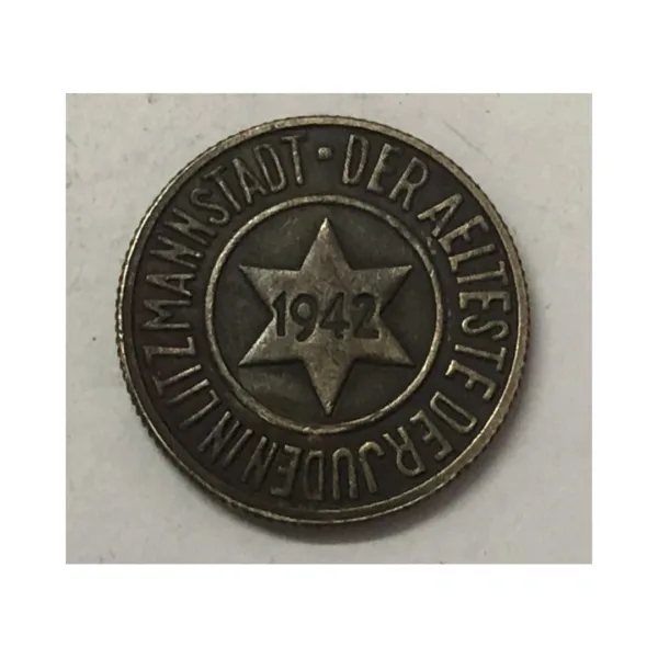 Poland 10 Pfennig Lodz Ghetto Replica Coin