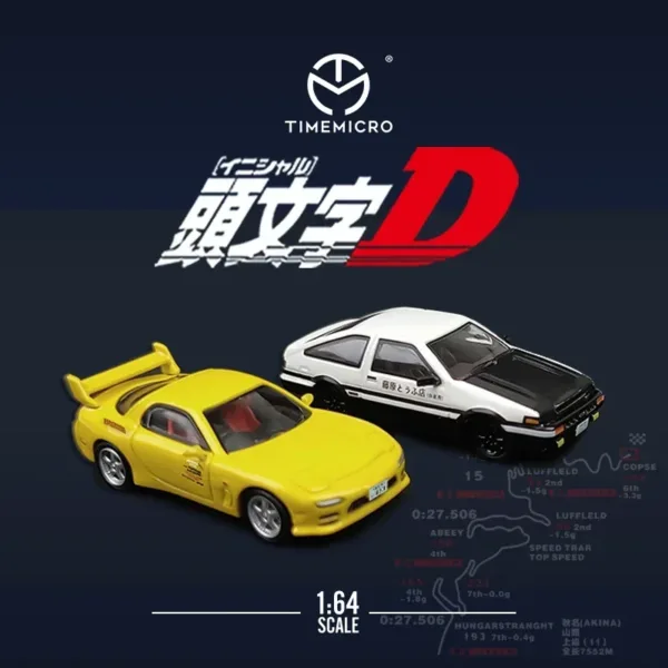 TIME MICRO 1/64 Scale Toyota AE86 Diecast Model - Image 6