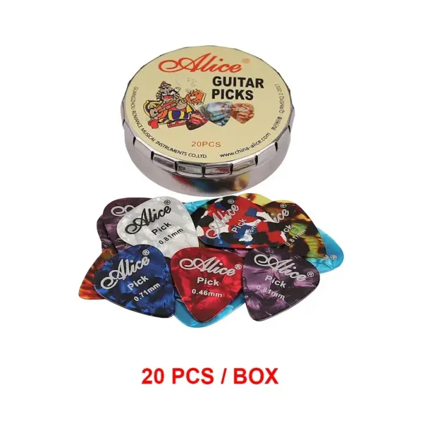 Alice Guitar Picks Set with Collection Box - Image 5